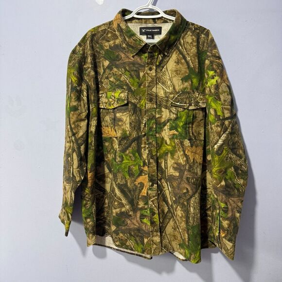 Other - True Timber tree camo 3XL button down shirt